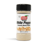 Badia Ground White Pepper, 2 oz – Ultra-Fine Ground Pepper for Smooth, Neutral-Toned Dishes