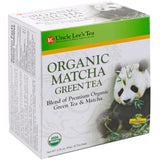 Uncle Lee's Organic Matcha Green Tea Bags – Jitter-Free Coffee Replacement for Study Sessions and Deep Work