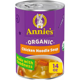 Annie's Bunny Pasta Canned Soup – Safe Clean-Ingredient Lunch for the Whole Family, 14.3 oz