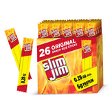 Slim Jim Smoked Meat Sticks – After-School Snack for Active Children, Individually Wrapped
