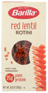 Barilla Red Lentil Rotini – Certified Gluten-Free Pasta for Sensitive Households