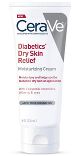 CeraVe Diabetic Skin Cream – Dermatologist-Developed Paraben-Free Hydration for Daily Safe Use