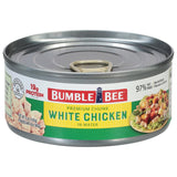 Bumble Bee White Chicken in Water 5 oz Can – Gluten-Free Keto Snack for Self-Care Lunches and Personal Nutrition