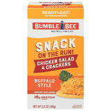 Bumble Bee Snack on the Run Chicken Salad Kit – Safe Lunchbox Staple for Picky Eaters, Single-Serve with Disposable Spoon