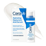 CeraVe Hyaluronic Acid Serum – Lightweight Calming Layer for Nightly Hydration Ritual, 1 oz Fragrance Free