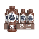 Core Power Protein Shake – Camping and Open-Air Adventure Protein Drink, Strawberry Banana 14oz 12 Pack