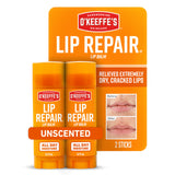 O'Keeffe's Lip Repair Stick Set - Practical Holiday Stocking Stuffer for Mom and Dad