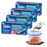 Ziploc 120 Gallon Freezer Bags – Trusted Ziploc Reliability to Reduce Food Loss and Freezer Messes