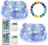 TenSteed LED Twinkle Lights – Child Friendly Bedroom Lights for Kids and Teens, Low Heat Remote Controlled String Lights