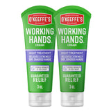 O'Keeffe's Working Hands Night Cream – Heavy-Duty Hand Recovery for Construction Workers, 7 oz Tube