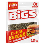 BIGS Sunflower Seeds Cheeseburger Flavor – Single-Serve Bag for Roadside Picnics and Park Days