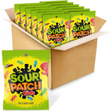 Sour Patch Kids Original Soft & Chewy Candy Multipack – Valentine's Day Classroom Gift and Holiday Stocking Stuffer for Teens
