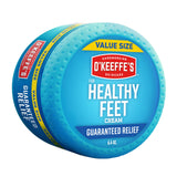 O'Keeffe's for Healthy Feet Foot Cream – Heavy-Duty Hand Cream for Outdoor Mechanics, Garage-Ready Jar