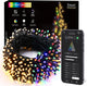 Warm White & Multicolor Green Wire - 300 LED