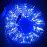 Lumoonosity 240 LED Rope Lights – Heavy-Duty Outdoor Lighting for Christmas Rooflines, Pergolas, and Landscape Beds