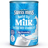 Swiss Miss Vitamin D Fortified Dry Milk – Single-Serve Mixing for Desk-Side Coffee and Study Sessions
