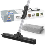 MR.SIGA 3-in-1 Floor Brush for Quick Clean-Ups Between Work Calls, Spill Ready