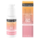 Neutrogena Invisible Daily Defense SPF 60 – Luxury Face Protection with Ginger Extract Radiance