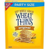 Wheat Thins Original Crackers – Patio Party Snack Cracker for Backyard BBQs