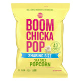 Angie's BOOMCHICKAPOP Sea Salt Popcorn – Simple Sea Salt Snack for Clutter Free Snack Drawers, 6.7 oz