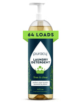 Puracy Natural Laundry Detergent - Fragrance-Free Enzyme Cleaner for Allergy-Prone Skin and Mindful Living