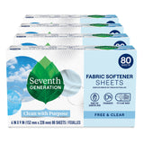 Seventh Generation Lavender Dryer Sheets Bulk Bundle – Practical Gift for Mom on Mother's Day, Birthday, or Holiday Morning