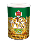 Better Made Potato Sticks 5oz Canister - Kid-Friendly Crunchy Snack for Lunchboxes, Birthday Parties, and After-School Cravings
