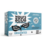 Molly's Suds Dryer Sheets for Sensitive Skin — Minimalist Zero-Waste Laundry Care in Recyclable Cardboard