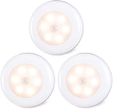 STAR-SPANGLED 3 Pack Battery Lights – Kid-Safe Motion Lighting for Bedrooms, Staircases and Playrooms