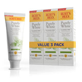 Burt's Bees Natural Mountain Mint Toothpaste Pack of 3 – Clean Fluoride-Free Option for Households Stocking the Kids' Bathroom