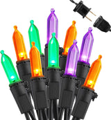 Brizled LED String Lights – Flameless Holiday Lighting with Replaceable Fuse Plug for Worry-Free Family Rooms