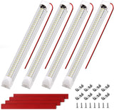 Briidea 108-LED Bar Light – Off-Grid Cabin & Shed Workspace, 12V DC Fixture for Task Lighting