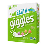 YumEarth Organic Giggles Chewy Candy – Child Friendly Party Snack for Classrooms and Goody Bags, Non GMO Allergy Free Candy