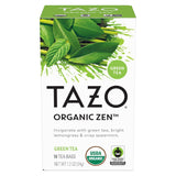 TAZO Organic Zen Green Tea Bags – Aromatic Citrus-Mint Tea for Nightly Self-Care Routine