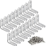 AODLANA L Bracket Kit – Distraction-Free Hardware for Studio Projects, Reinforce Cabinet and Drawer Frames