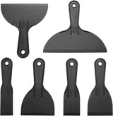 Plastic Putty Knife Set – Simple Essentials for Intentional Living, Six Clean-Lined Spackle Tools