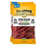 Tillamook Country Smoker Hardwood Smoked Sausage Sticks – Clean Ingredient Snack for Self-Care and Diet Goals, No Sugar Added, 2-Pack