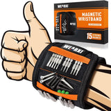 WEARXI Screw Holder Magnetic Bracelet – Time-Saving Tool for Tilers and Auto Repair Pros, Reduces Dropped Fasteners