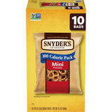 Snyder's of Hanover Allergy-Safe Pretzel Multipack – Peanut-Free Facility Snack Variety, 36 Bags