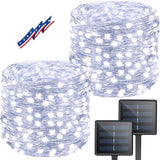 LuminaGlow Solar Twinkle Lights – Living Room Atmosphere Lighting, Flexible Copper Wire Design