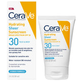 CeraVe Minimal-Formula Sunscreen – Clean SPF 30 Essentials for Uncluttered Daily Routines