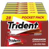 Trident Spearmint Sugar-Free Gum – Home Office Focus Chewing Aid for ADHD Concentration Support