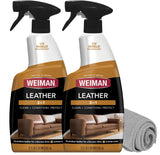 Weiman Leather Cleaner & Conditioner - Birthday Gift for Mom Who Loves Her Leather Handbags, Boots & Living Room Chair
