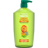 Garnier Fructis Grow Strong Thickening Shampoo for Fine Hair – Vegan Clean Beauty Stocking Stuffer for Mom and Friends, 33.8 Fl Oz