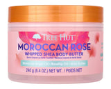 Tree Hut Whipped Body Butter Moroccan Rose – Long-Lasting Rose Fragrance Moisturizer for Self-Care