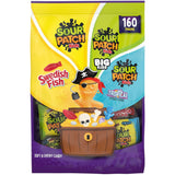 SOUR PATCH KIDS & SWEDISH FISH Halloween Variety – Eye-Catching Pre-Wrapped Candy for Candy Wreaths and Decorative Party Setups