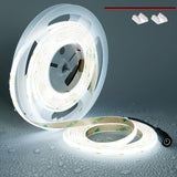 TOPAI Flameless COB LED Strip Light for Smoke-Free Home Ambiance, Cool-to-Touch Strip for Nighttime Hallways, Stairs and Bathroom Paths