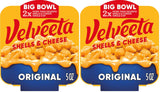 Velveeta Shells & Cheese Original Shell Pasta & Cheese Sauce 24 oz – SNAP EBT Eligible Pantry Stockpile for Tight Budgets