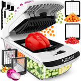 Fullstar The Original Pro Chopper – Fast Salad and Stir-Fry Prep for Tight Schedules, Dishwasher-Safe Vegetable Slicer