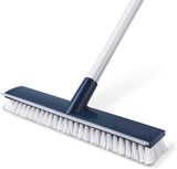 BOOMJOY Stainless Steel Long Handle Floor Brush – Simple Screw-Together Design with No Extra Parts or Attachments